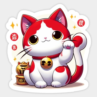 Jibanyan Maneki Neko Sticker